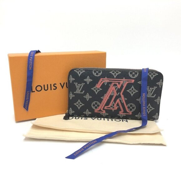 LOUIS VUITTON M62931 Monogram upside down ink Zippy Organizer Travel case Wallet